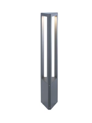 LED HP POST LUMINAIRE 8W 420LM 45° 230V AC 3.000K DARK GREY CRI80 IP65 30.000HRS