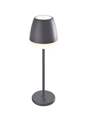 LED SMD TABLE BATTERY LUMINAIRE 2W 150LM 38° 3.000K DARK GREY CRI80 IP54