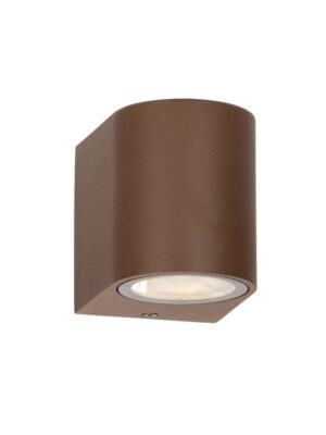 DASA-GS - ΣΠΟΤ ΤΟΙΧΟΥ ΑΡΧΙΤΕΚΤΟΝΙΚΟΥ ΦΩΤΙΣΜΟΥ ΣΚΟΥΡΙΝΟ ΑΛΟΥΜΙΝΙΟ ΣΥΜΒΑΤΙΚΟ 1xGU10 IP54 68x81x92mm