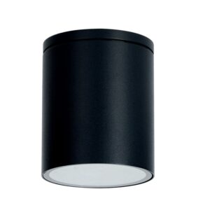 GU10  ROUND CEILING LUMINAIRE 230V AC BLACK IP65 GU10 MAX.35W