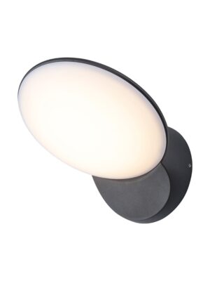 LED SMD WALL LUMINAIRE 14W 630LM 110° 230V AC 3.000K DARK GREY CRI80 IP54 30.000HRS