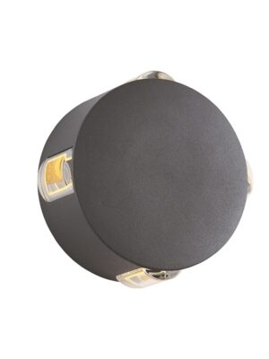 LED HP WALL LUMINAIRE 5W 170LM 15° 230V AC 3.000K DARK GREY CRI80 IP54 30.000HRS