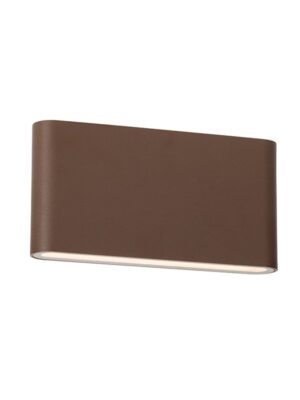 LED SMD WALL LUMINAIRE 11W 570LM 60° 230V AC 3.000K RUSTY CRI80 IP54 30.000HRS