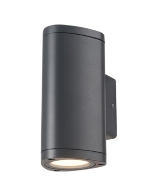 LED HP WALL LUMINAIRE 6W 300LM 50° 230V AC 3.000K DARK GREY CRI80 IP54 30.000HRS