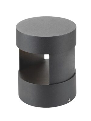 LED COB WALL LUMINAIRE 9W 200LM 79° 230V AC 3.000K DARK GREY CRI80 IP54 30.000HRS