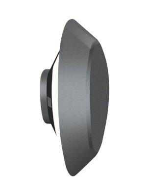 LED SMD WALL LUMINAIRE 7W 520LM 330° 230V AC 3.000K DARK GREY CRI80 IP54 30.000HRS