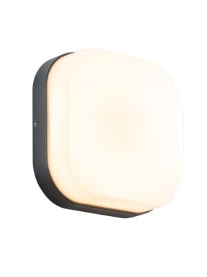 LED SMD WALL LUMINAIRE 10W 630LM 120° 230V AC 3.000K DARK GREY CRI80 IP65 30.000HRS