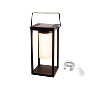 LED SMD TABLE SOLAR BATTERY LUMINAIRE 3W 150LM 180° 3.000K DARK GREY CRI80 IP54