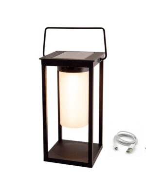 LED SMD TABLE SOLAR BATTERY LUMINAIRE 3W 150LM 180° 3.000K DARK GREY CRI80 IP54