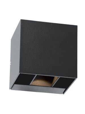 LED SMD WALL LUMINAIRE 10W 740LM 0-90° 230V AC 3.000K DARK GREY CRI80 IP54 30.000HRS