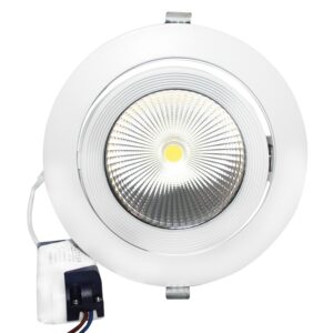 LED ΧΩΝΕΥΤΟ ΚΙΝΗΤΟ ΦΩΤΙΣΤΙΚΟ 230V AC 30W 4000K 60° 2480LM Ra80 ΛΕΥΚΟ