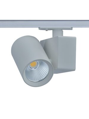 LED ΦΩΤΙΣΤΙΚΟ ΡΑΓΑΣ 230V AC 20W 3000K 1-PHASE 34° 2000LM Ra80 ΓΚΡΙ