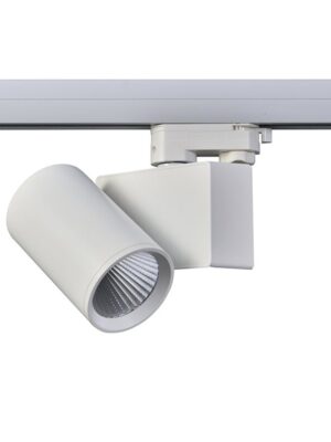 SAND WHITE LED ΦΩΤΙΣΤΙΚΟ ΡΑΓΑΣ 20W 4000K 3-PHASE 34° 2400LM 230V AC Ra80 5YRS