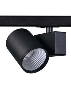 LED ΦΩΤΙΣΤΙΚΟ ΡΑΓΑΣ 230V AC 40W 3000K 1-PHASE 34° 4000LM Ra80 ΜΑΥΡΟ