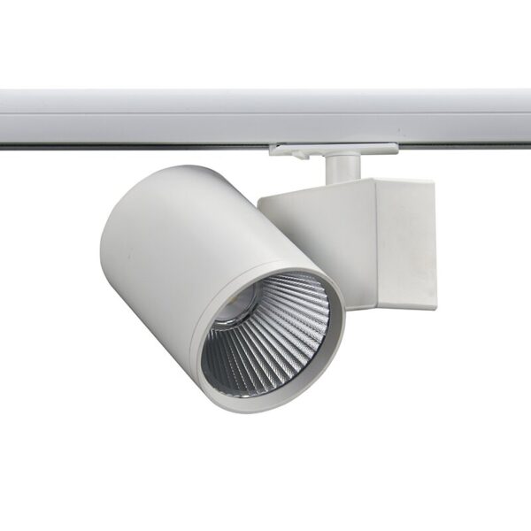 LED ΦΩΤΙΣΤΙΚΟ ΡΑΓΑΣ 230V AC 40W 4000K 1-PHASE 34° 4200LM Ra90 ΛΕΥΚΟ