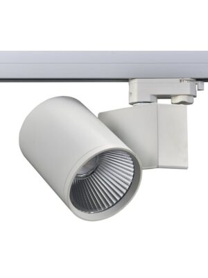 SAND WHITE LED ΦΩΤΙΣΤΙΚΟ ΡΑΓΑΣ 40W 4000K 3-PHASE 34° 4600LM 230V AC Ra80 5YRS