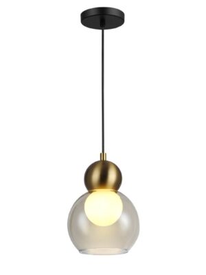 JULIETTE-ΦΩΤΙΣΤΙΚΟ ΚΡΕΜΑΣΤΟ ΟΡΕΙΧΑΛΚΙΝΟ ΓΥΑΛΙΝΟ ΣΥΜΒΑΤΙΚΟ ΙΡ20 1xΕ27 150XH1250mm