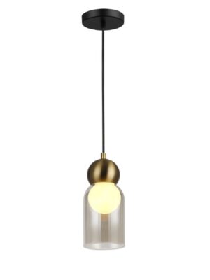 JULIETTE-ΦΩΤΙΣΤΙΚΟ ΚΡΕΜΑΣΤΟ ΟΡΕΙΧΑΛΚΙΝΟ ΓΥΑΛΙΝΟ ΣΥΜΒΑΤΙΚΟ ΙΡ20 1xΕ27 100xH1270mm