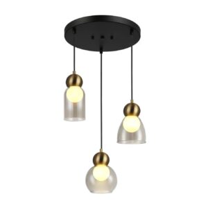 JULIETTE-ΦΩΤΙΣΤΙΚΟ ΚΡΕΜΑΣΤΟ ΟΡΕΙΧΑΛΚΙΝΟ ΓΥΑΛΙΝΟ ΣΥΜΒΑΤΙΚΟ ΙΡ20 3xΕ27 330XH1255mm