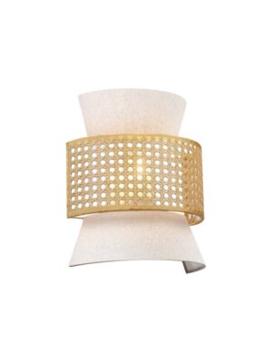 JAPAN-ΦΩΤΙΣΤΙΚΟ ΕΠΙΤΟΙΧΟ ΜΠΕΖ ΥΦΑΣΜΑΤΙΝΟ ΣΥΜΒΑΤΙΚΟ ΙΡ20 1xΕ27  W240xD150xH280mm