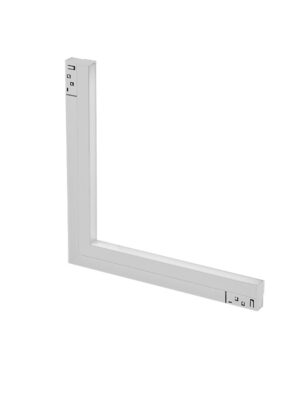 ΦΩΤΙΣΤΙΚΟ ΡΑΓΑΣ ΜΑΓΝΗΤΙΚΟ 90° ΕΣΩΤΕΡΙΚΗ ΓΩΝΙΑ 48V DC 20W 4000K 1750LM 110° OSRAM Ra90 L330X330mm ΛΕΥΚΟ