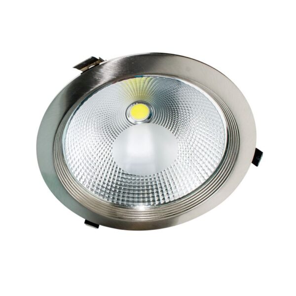 Υ/Κ ΦΩΤΙΣΤΙΚΟ ΧΩΝΕΥΤΟ ΟΡΟΦΗΣ ΝΙΚΕΛ ΜΑΤ 50W 6000K COB 4270Lm 60° ΦΚ.200