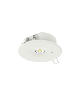 LED ΦΩΤΙΣΤΙΚΟ ΑΣΦΑΛΕΙΑΣ ΜΗ ΣΥΝΕΧΟΥΣ 230V AC 1.2W 6000K 150LM IP20 3HRS ΜΕ ΚΟΥΜΠΙ ΔΟΚΙΜΗΣ