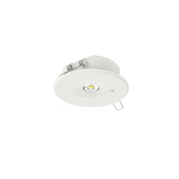 LED ΦΩΤΙΣΤΙΚΟ ΑΣΦΑΛΕΙΑΣ ΜΗ ΣΥΝΕΧΟΥΣ 230V AC 1.2W 6000K 150LM IP20 3HRS ΜΕ ΚΟΥΜΠΙ ΔΟΚΙΜΗΣ