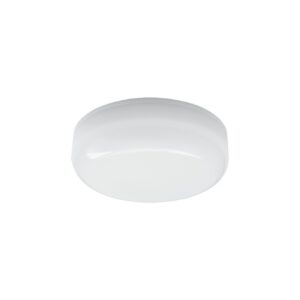 LED PC WHITE CEILING LUMINAIRE 230V AC IP66 12W 1020lm 3000K 180° Ra80