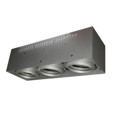 ΚΟΝΣΟΛΑ ΟΡΟΦΗΣ AR111 3ΘΕΣ. ΓΚΡΙ