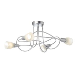 NETTO ΦΩΤΙΣΤΙΚΟ ΟΡΟΦΗΣ  ΜΠΡΟΝΖΕ ΜΕΤΑΛΛΙΚΟ ΣΥΜΒΑΤΙΚΟ 3ΧΕ14 IP20 40Χ136mm