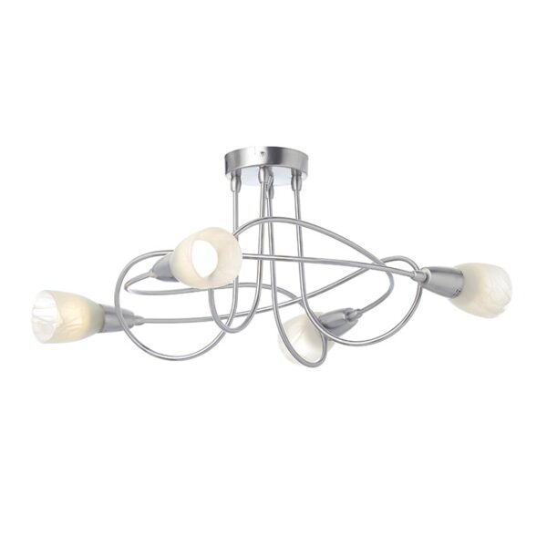 NETTO ΦΩΤΙΣΤΙΚΟ ΟΡΟΦΗΣ  ΜΠΡΟΝΖΕ ΜΕΤΑΛΛΙΚΟ ΣΥΜΒΑΤΙΚΟ 3ΧΕ14 IP20 40Χ136mm