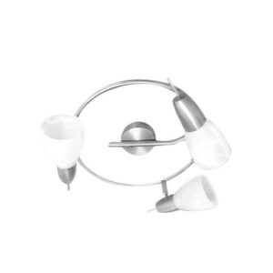 NETTO ΦΩΤΙΣΤΙΚΟ ΟΡΟΦΗΣ ΝΙΚΕΛΙΟ ΜΑΤ ΜΕΤΑΛΛΙΚΟ ΣΥΜΒΑΤΙΚΟ 3ΧΕ14 IP20 Φ300Χ140mm