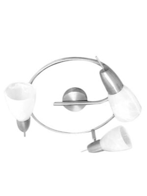 NETTO ΦΩΤΙΣΤΙΚΟ ΟΡΟΦΗΣ ΝΙΚΕΛΙΟ ΜΑΤ ΜΕΤΑΛΛΙΚΟ ΣΥΜΒΑΤΙΚΟ 3ΧΕ14 IP20 Φ300Χ140mm