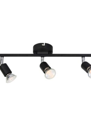 ΣΠΟΤ III ΜΑΥΡΟ ΜΑΤ 3 Χ GU10 TRINITY