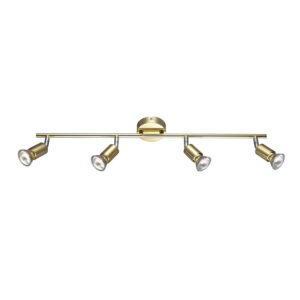 NETTO ΦΩΤΙΣΤΙΚΟ ΟΡΟΦΗΣ ΓΥΑΛΙΣΤΕΡΟ ΧΡΥΣΟ ΜΕΤΑΛΛΙΚΟ ΣΥΜΒΑΤΙΚΟ 4ΧG10 IP20 663Χ164mm