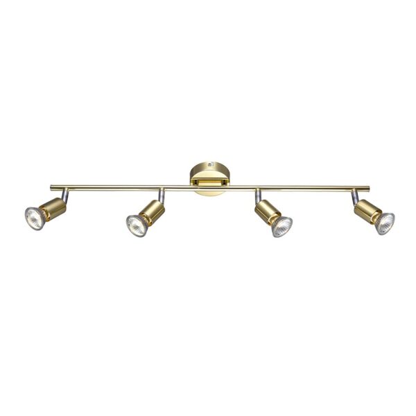 NETTO ΦΩΤΙΣΤΙΚΟ ΟΡΟΦΗΣ ΓΥΑΛΙΣΤΕΡΟ ΧΡΥΣΟ ΜΕΤΑΛΛΙΚΟ ΣΥΜΒΑΤΙΚΟ 4ΧG10 IP20 663Χ164mm