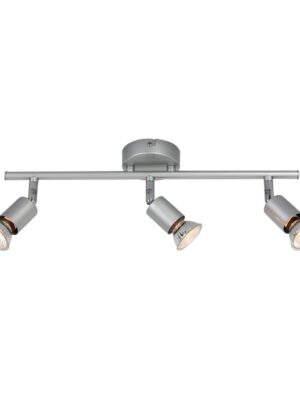 ΣΠΟΤ ΙΙΙ ΑΣΗΜΙ ΒΑΦΗΣ 3 Χ GU10 TRINITY