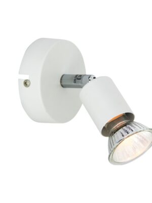 TRINITY-ΦΩΤΙΣΤΙΚΟ ΕΠΙΤΟΙΧΟ/ΟΡΟΦΗΣ ΛΕΥΚΟ ΜΑΤ ΜΕΤΑΛΛΙΚΟ ΣYΜΒΑΤΙΚΟ ΣΠΟΤ I 1ΧGU10 IP20 13,9X8CM