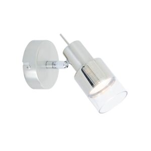 NETTO ΦΩΤΙΣΤΙΚΟ ΕΠΙΤΟΙΧΟ ΧΡΩΜΙΟ ΜΕΤΑΛΛΙΚΟ ΣΥΜΒΑΤΙΚΟ 1ΧGU10 109Χ145mm