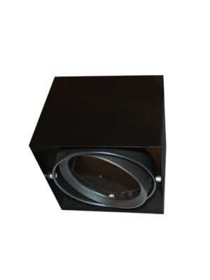 ΣΠΟΤ ΟΡΟΦΗΣ AR111 ΜΟΝΟ ΜΑΥΡΟ 150x150x120