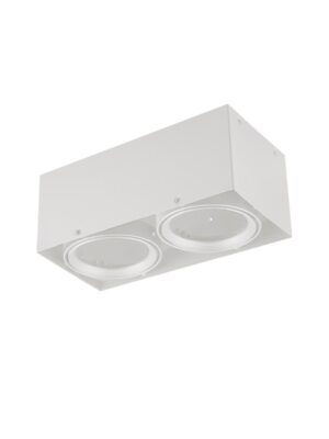 ΣΠΟΤ ΟΡΟΦΗΣ AR111 ΔΙΠΛΟ ΛΕΥΚΟ 150x300x120