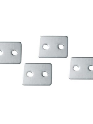 METAL CONNECTOR 180° WITH SCREWS FOR PROFILE P5390 Set of 4 pcs