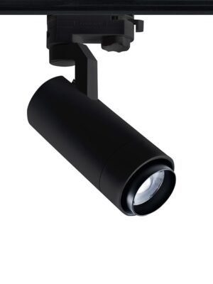 LED ΦΩΤΙΣΤΙΚΟ ΡΑΓΑΣ 230V AC 15W 4000K 3-PHASE 20-50° 1500LM MAX Ra80 5YRS ΑΜΜΩΔΕΣ ΜΑΥΡΟ