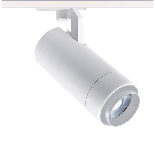 LED ΦΩΤΙΣΤΙΚΟ ΡΑΓΑΣ 230V AC 25W 3000K 1-PHASE 25-60° 2800LM MAX Ra80 5YRS ΑΜΜΩΔΕΣ ΛΕΥΚΟ