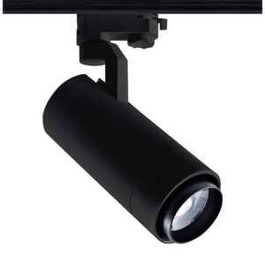 LED ΦΩΤΙΣΤΙΚΟ ΡΑΓΑ  230V AC 25W 4000K 3-PHASE 25-60° 3000LM MAX Ra80 5YRS ΑΜΜΩΔΕΣ ΜΑΥΡΟ