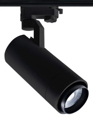 LED ΦΩΤΙΣΤΙΚΟ ΡΑΓΑ  230V AC 25W 4000K 3-PHASE 25-60° 3000LM MAX Ra80 5YRS ΑΜΜΩΔΕΣ ΜΑΥΡΟ