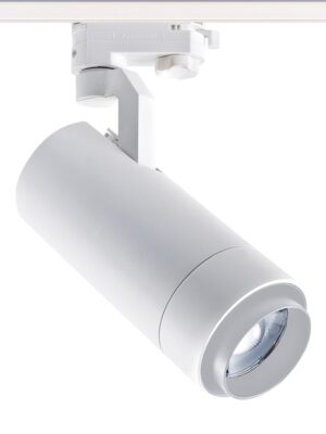 LED ΦΩΤΙΣΤΙΚΟ ΡΑΓΑΣ 230V AC 25W 4000K 3-PHASE 25-60° 3000LM MAX Ra80 5YRS ΑΜΜΩΔΕΣ ΛΕΥΚΟ