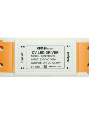 NETTO MINI PLASTIC 24W CV LED DRIVER 230V-24V 1A IP20