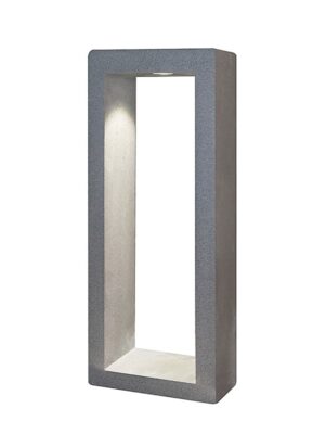 ΦΩΤΙΣΤΙΚΟ ΚΗΠΟΥ LED 5W 130LM 230V AC 3000K RA80 IP65 30.000HRS ΜΑΥΡΟ ΤΣΙΜΕΝΤΟ